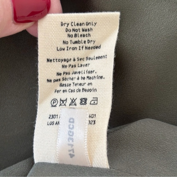 L'AGENCE Cami Tank Top Silk Jungle Floral Leopard - Picture 6 of 7